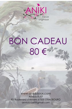 BON CADEAUX 80 EUR