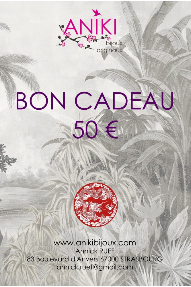 BON CADEAUX 50 EUR
