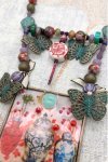 Collier long d'inspiration asiatique avec de belles perles chinoises Aniki Bijoux