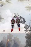 Boucles d'oreille originale de fabrication artisanale  Aniki bijoux