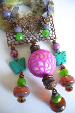 Collier Pompadour Rococo N°2