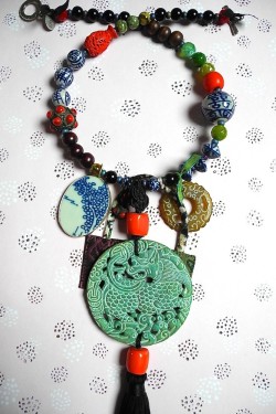 Parure Chinoiserie Hong Kong N°1