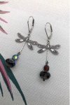 Boucles d'oreille originale de fabrication artisanale  Aniki bijoux