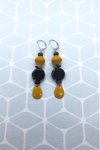 Boucles d'oreille originale de fabrication artisanale  Aniki bijoux
