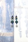 Boucles d'oreille originale de fabrication artisanale  Aniki bijoux