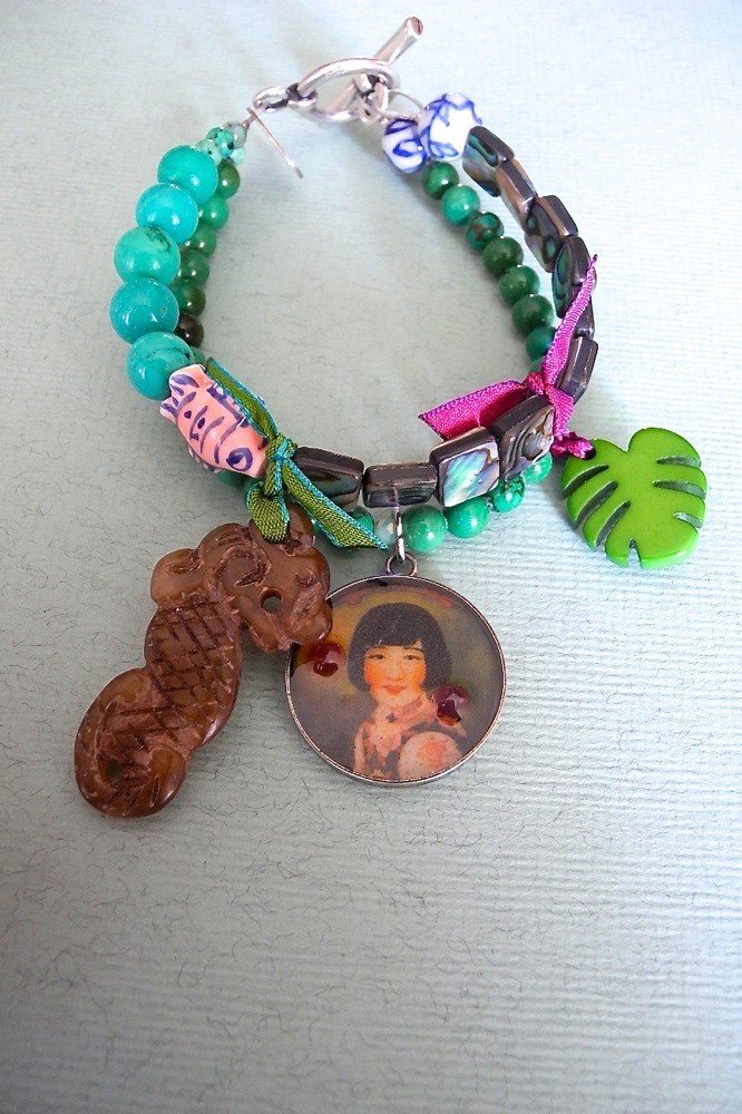 Bracelet Chinoise double rang