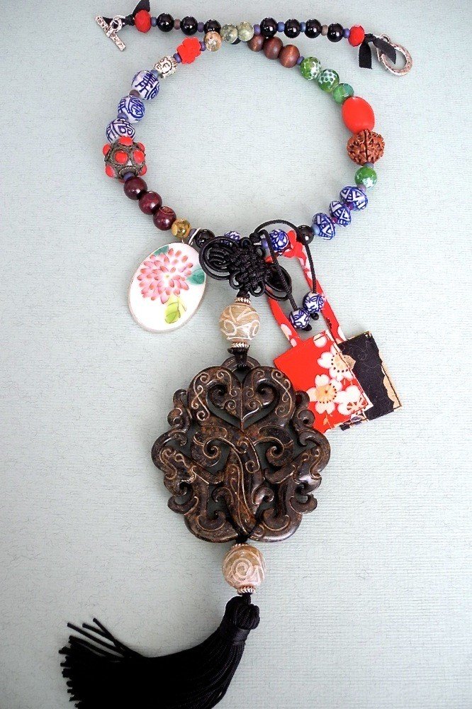 Parure Chinoiserie Hong Kong N°6 Parure Chinoiserie Hong Kong N°6