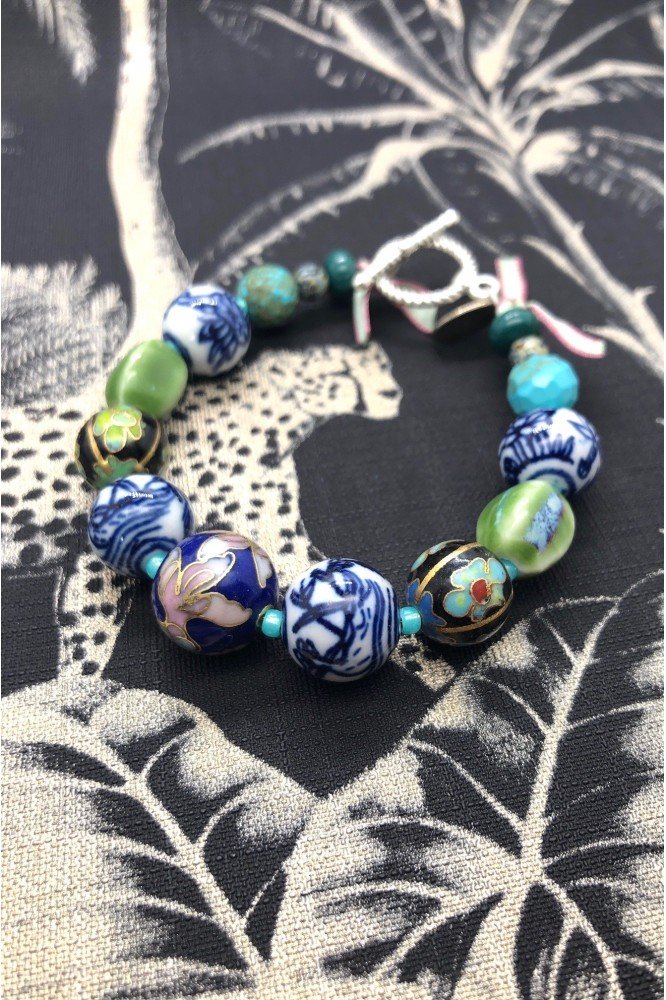 Bracelet aux couleurs lumineuses création Aniki Bijoux Bracelet aux couleurs lumineuses création Aniki Bijoux