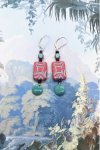 Boucles d'oreille originale de fabrication artisanale  Aniki bijoux