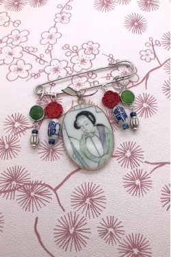 Broche Chinoiserie N° 1
