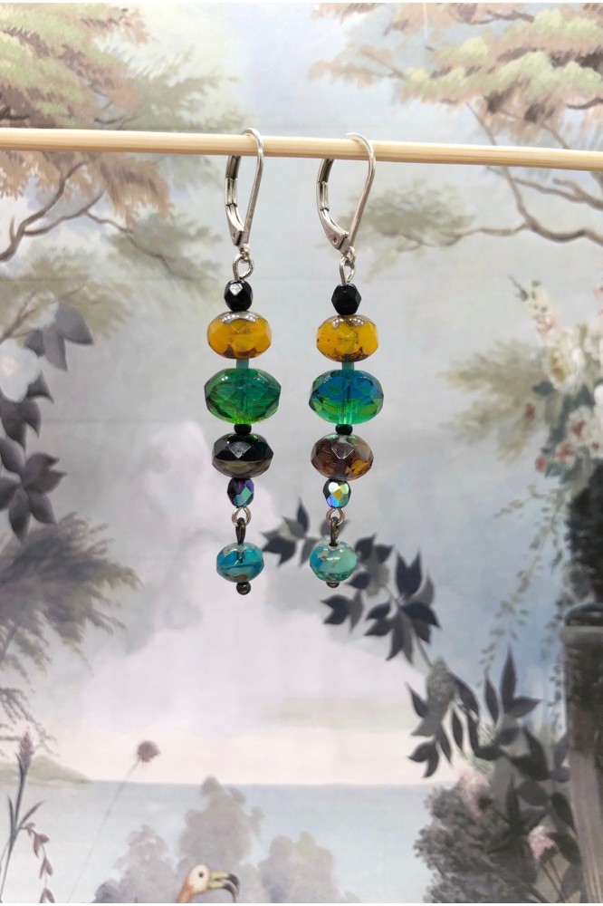 Boucles d'oreilles Agata N°16