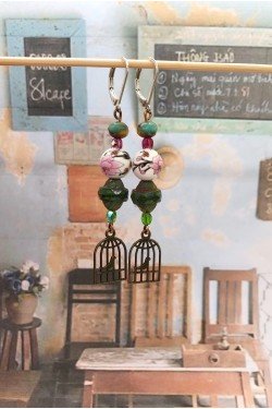 Boucles d'oreilles Agata N°12