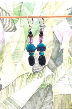 Boucles d'oreilles Agata N°8