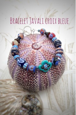 Bracelet Javali Croix Bleue