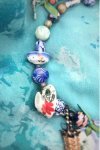 Collier d'inspiration asiatique avec de belles perles chinoises authentiques Aniki Bijoux