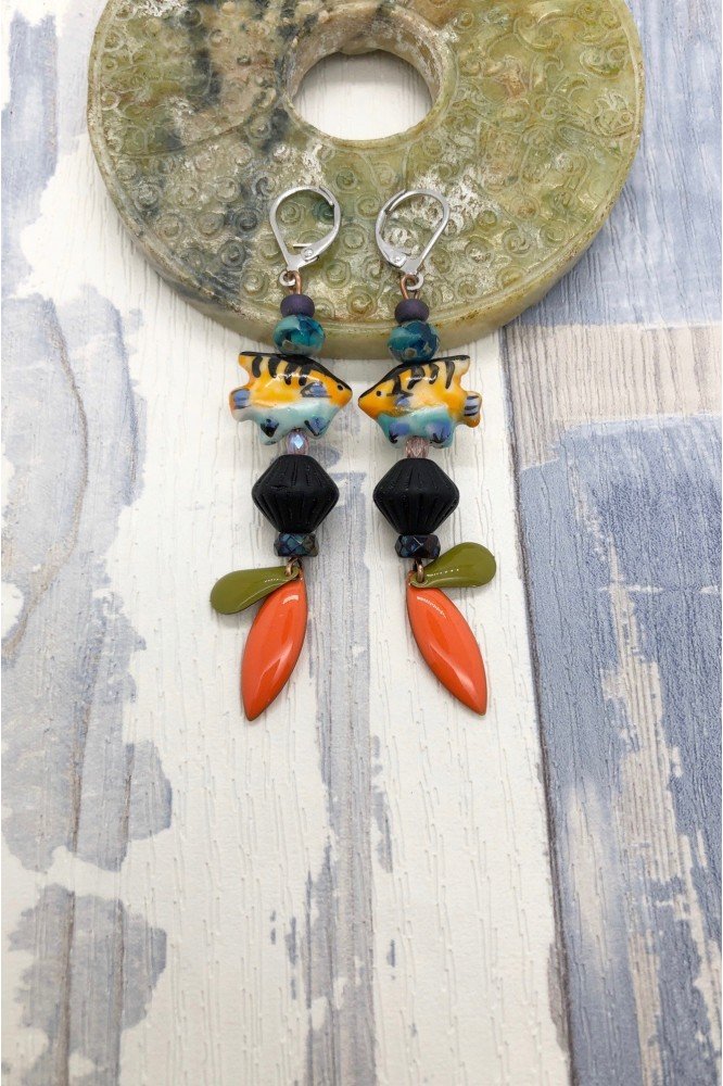 boucles d'oreilles tropique 4 boucles d'oreilles tropique 4