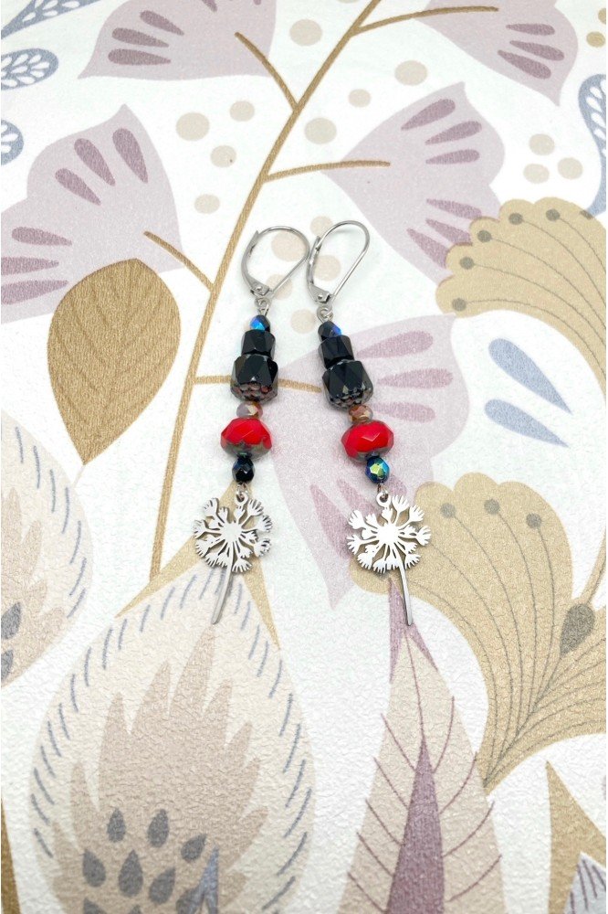 Boucles d'oreille originale de fabrication artisanale Aniki bijoux Boucles d'oreille originale de fabrication artisanale Aniki bijoux