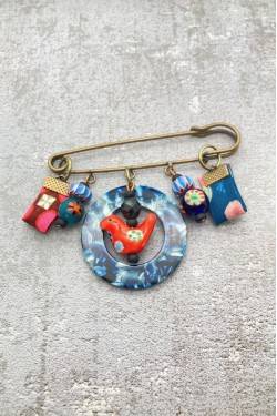 Broches de poisson uniques - France