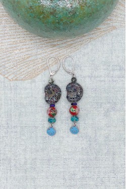 Boucles d'oreilles Nautile 3