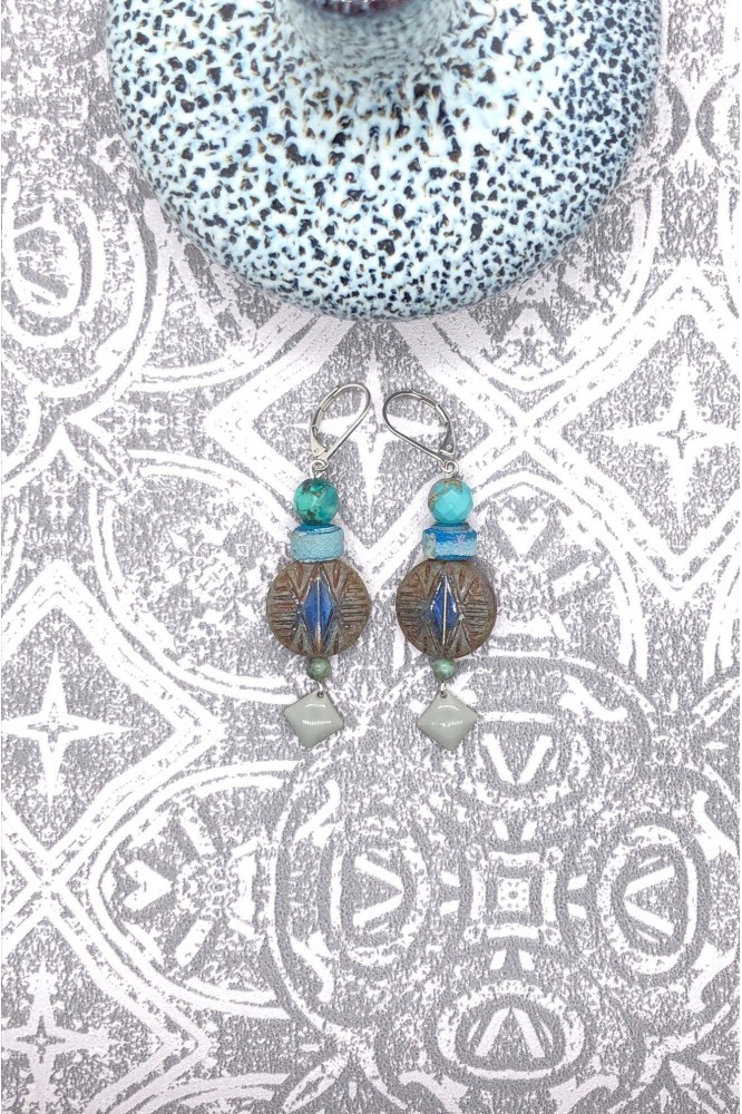 Boucles d'oreilles Kumba 2 Boucles d'oreilles Kumba 2