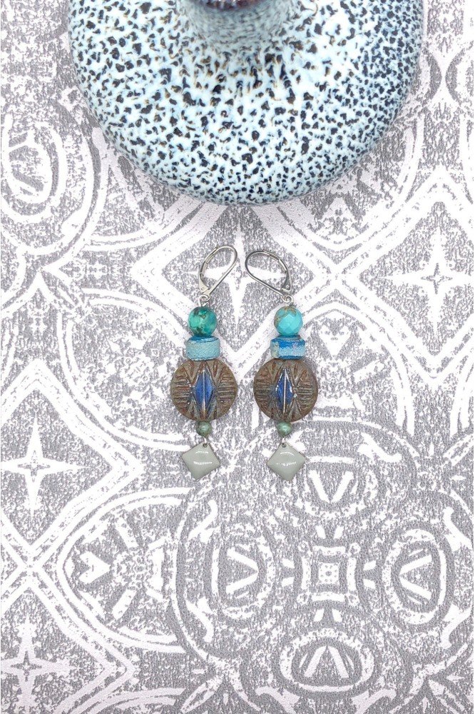 Boucles d'oreilles Kumba 2 Boucles d'oreilles Kumba 2