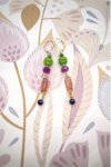 Boucles d'oreille originale de fabrication artisanale  Aniki bijoux
