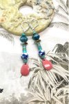 Boucles d'oreille originale de fabrication artisanale  Aniki bijoux