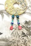 Boucles d'oreille originale de fabrication artisanale  Aniki bijoux