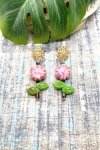Boucles d'oreille originale de fabrication artisanale  Aniki bijoux