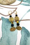 Boucles d'oreille originale de fabrication artisanale  Aniki bijoux