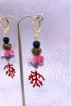 Boucles d'oreille originale de fabrication artisanale  Aniki bijoux