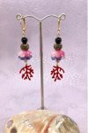 Boucles d'oreille originale de fabrication artisanale  Aniki bijoux