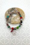 Bracelet aux couleurs lumineuses création Aniki Bijoux
