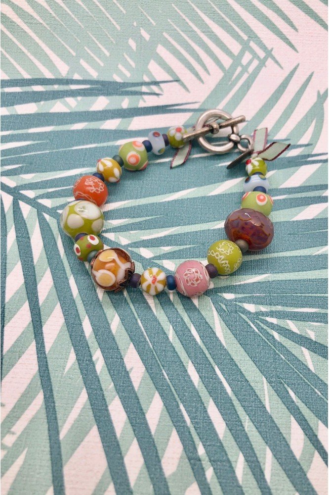 Bracelet bijou haute fantaisie de la créatrice Aniki Bijoux