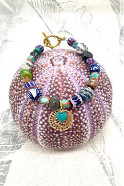 Bracelet aux couleurs lumineuses création Aniki Bijoux