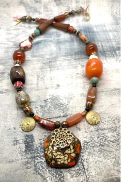 Collier ZANZIBAR Ambre