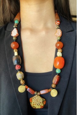 Collier ZANZIBAR Ambre