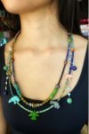Collier court de fabrication artisanale par la créatrice  Aniki Bijoux