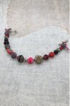 Bracelet pièce unique aux couleurs lumineuses création Aniki Bijoux