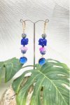 Boucles d'oreille originale de fabrication artisanale  Aniki bijoux