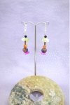 Boucles d'oreille originale de fabrication artisanale  Aniki bijoux