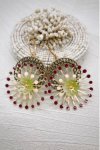 Boucles d'oreille originale de fabrication artisanale  Aniki bijoux