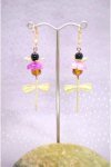 Boucles d'oreille originale de fabrication artisanale  Aniki bijoux