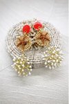 Boucles d'oreille originale de fabrication artisanale  Aniki bijoux