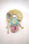 Broche originale de fabrication artisanale, Aniki bijoux