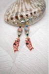 Boucles d'oreille originale de fabrication artisanale  Aniki bijoux