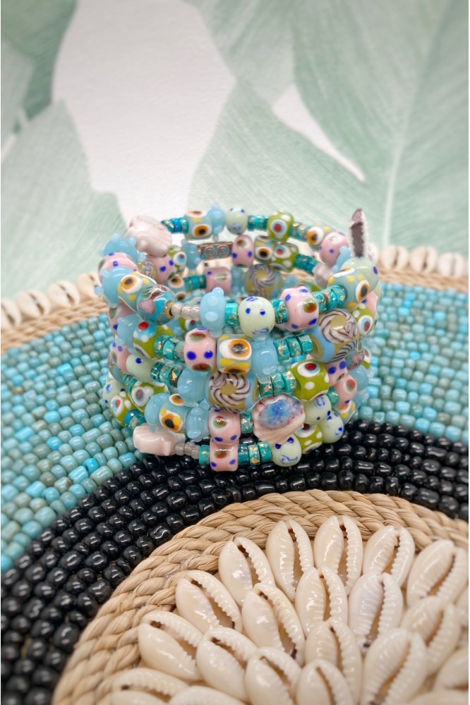 Création bracelet fantaisie appelé Chinoiserie Aniki Bijoux Originaux