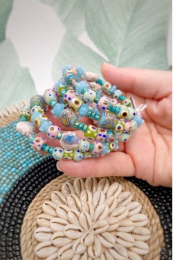 Création bracelet fantaisie appelé Chinoiserie Aniki Bijoux Originaux