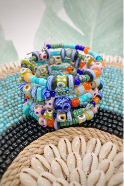 Création bracelet fantaisie appelé Chinoiserie Aniki Bijoux Originaux