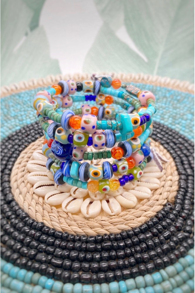 Création bracelet fantaisie appelé Chinoiserie Aniki Bijoux Originaux Création bracelet fantaisie appelé Chinoiserie Aniki Bijoux Originaux